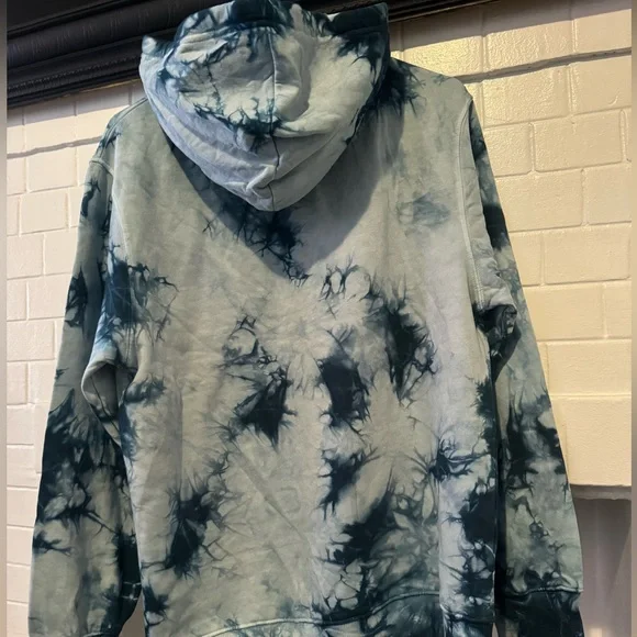 Original Paperbacks  Tie-dye hoddie in blue - Picture 10 of 10